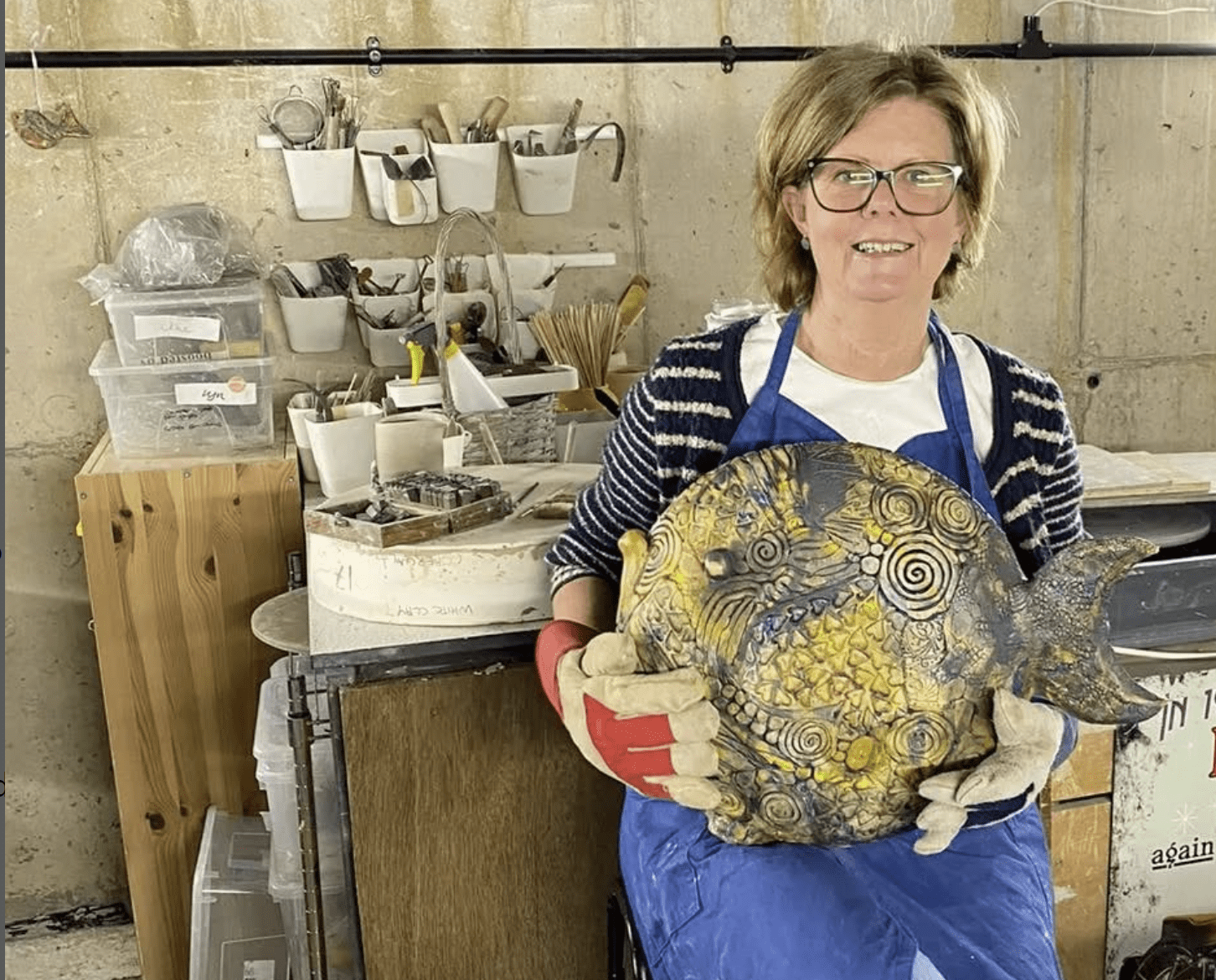 Wendy Yates and Big Fish