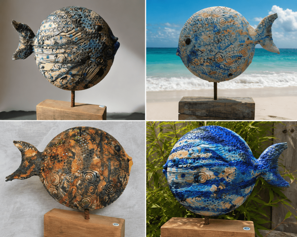 Ceramic Ocean Fish
