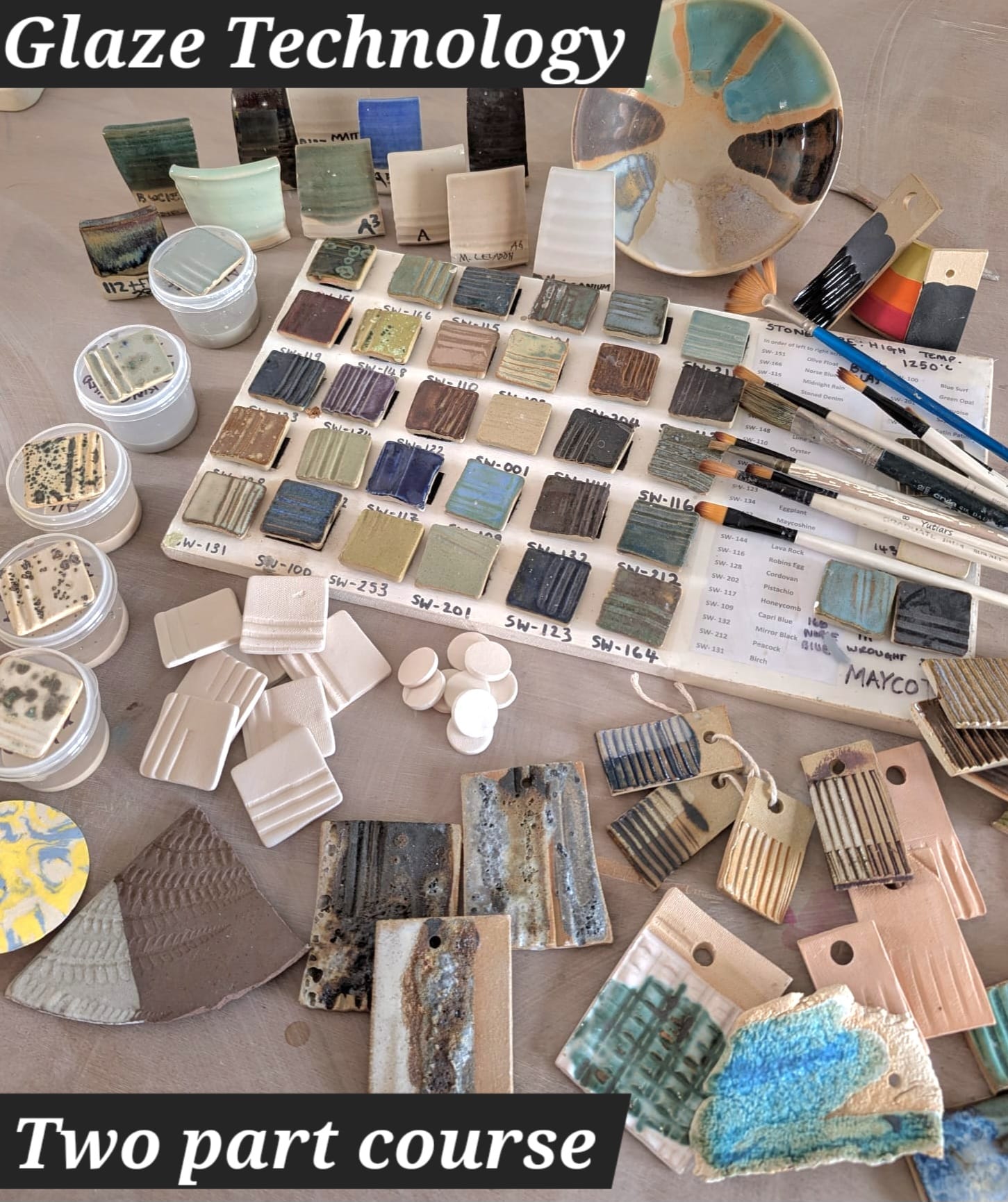 Two-part Masterclass in Glaze Technology #1